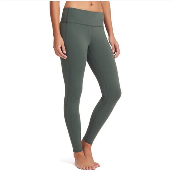 athleta olive green leggings